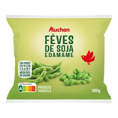 Auchan Fèves de soja edamame, 300g