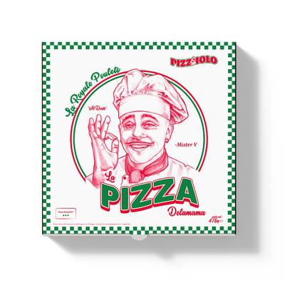 PIZZAIOLO Pizza Delamama Royale Pouleto, 478g