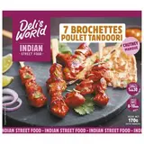 Deli's World Brochettes Tandoori, 170g
