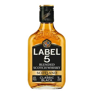 Scotch Whisky Label 5, 20cl