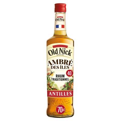Old Nick Rhum Ambré des iles 40°, 70cl