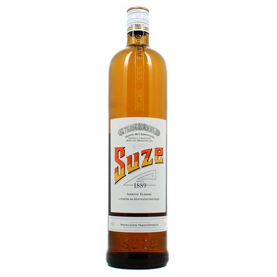 Suze Apéritif à base de gentiane 15°, 1L