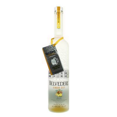 Belvedere Vodka Ginger et zest de Citron, 70cl