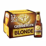 Grimbergen Bière blonde d'Abbaye 6.7°, 12x25cl