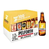 Pelforth Bière blonde 5.8°, 12x25cl
