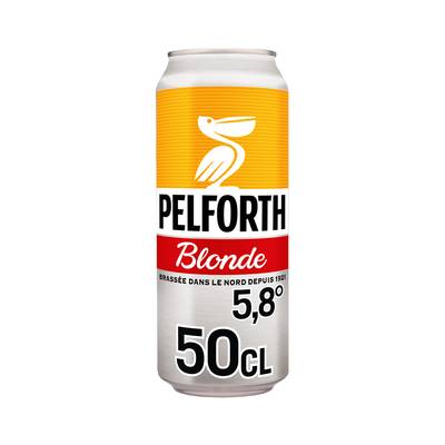 Pelforth Bière blonde 5.8°, 50cl