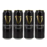 Guinness Bière Draught Stout 4.2°, Lot de 4x50cl