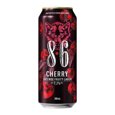 8.6 Bière aromatisée cerise 7,2°, 50cl