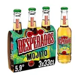 Desperados Bière aromatisée Mojito 5,9°, 3x33cl