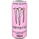 Monster Boisson énergisante saveur fraise sans sucre, 50cl