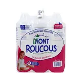 Mont Roucous Eau minérale naturelle, 6x1L