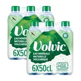 Volvic Eau minérale naturelle, Lot de 2 - 6x50cl
