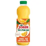 Joker Pur jus d'orange sans pulpe, 1L