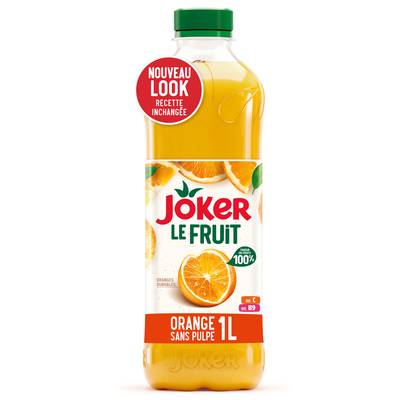 Joker Le Fruit jus d'orange, 1L