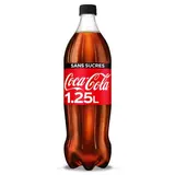 Coca-Cola Coca sans sucre, 1,25L