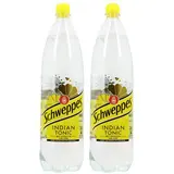 Schweppes Boisson gazeuse Indian tonic, Lot de 2x1,5L