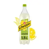 Schweppes Boisson gazeuse saveur citron, 1,5L