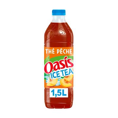 Oasis Thé glacé saveur pêche, 1,5L