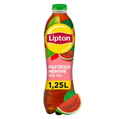 Lipton Thé glacé saveur pasthèque menthe, 1,25L