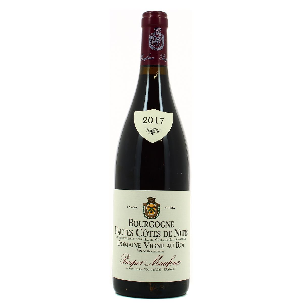 Bourgogne Hautes-Cotes de Nuits Rouge AOC Prosper Maufoux, Domaine vigne au Roy, 75cl