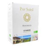 Méditerranée Rosé IGP Pur soleil Bio 13%, Bag in box 3L