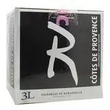 Côtes de Provence rosé AOP R de Ramatuelle 12.5°, Bag in box 3L
