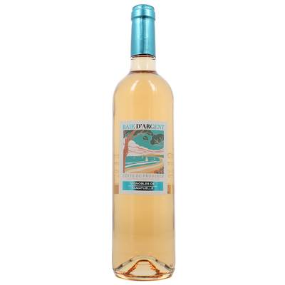 Côtes de Provence rosé AOP Baie d'argent, 75cl