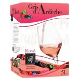 Gris d'Ardéche rosé IGP Les Vignerons Ardechois 13°, Bag in box 5L