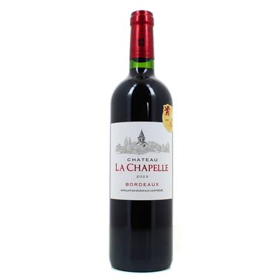 Bordeaux rouge AOC Château La Chapelle, 75cl
