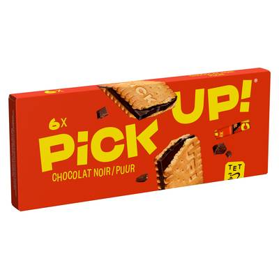 Bahlsen Biscuits pick up fourrés au chocolat noir, 6 biscuits - 168g