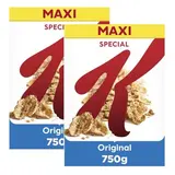 Kellogg's Céréales Special K Nature, Lot de 2x750g