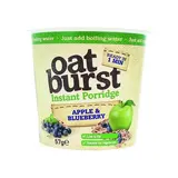 Oat Burst Porridge instantané à base de flocons d'avoine, pommes et myrtilles séchées, 57g