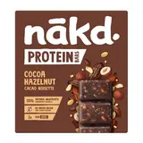 NAKD Barres Protéiné Cacao Noisettes, 3 barres