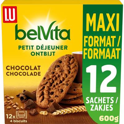 Belvita Biscuit Petit-déjeuner chocolat, 600g