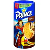 Prince Biscuits fourrés au Lait et chocolat, 15 biscuits - 300g