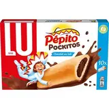 Pépito Biscuit fourrés chocolat au lait Pockitos, 10 biscuits - 295g