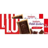 Lu Petit Écolier Chocolat noir, Lot de 2x150g