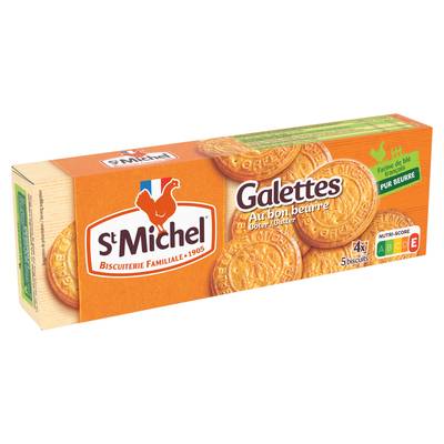 St Michel Galette au bon beurre français x20, 130g