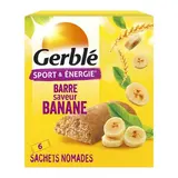Gerblé Sport et Energie 6 Barres Banane, 6x25g
