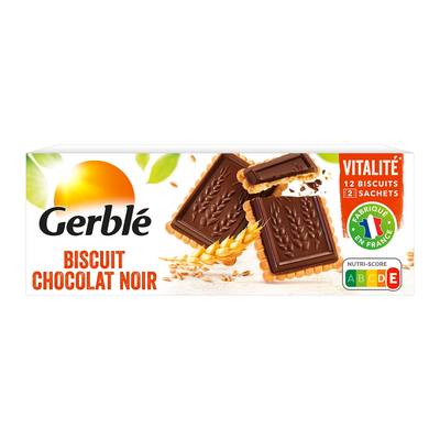 Gerblé Vitalité 12 Biscuits Chocolat Noir, 150g