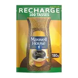 Maxwell House Café Soluble Qualité Filtre Eco-recharge, 180g