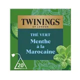 Twinings Thé vert à la menthe à la marocaine, 20 sachets