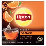 Lipton Thé noir orange espagne, 20  sachets