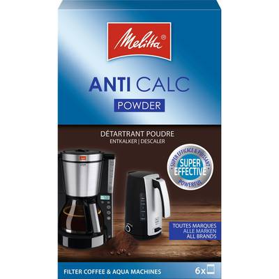 Melitta Détartrant poudre pour cafetière 6x20g