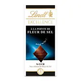 Lindt Chocolat Excellence Noir fleur de sel, 100g