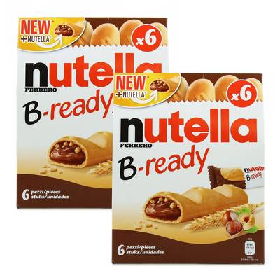 Nutella B-ready, Lot de 2x132g