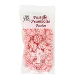 Abbaye De Fleury Bonbons fructi-canne Framboise & fruit de la passion, 150g