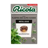 Ricola Bonbons suisses aux plantes, réglisse, 50g