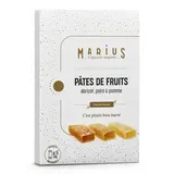 Marius, L'Épicerie Inspirée 5 Pâtes de fruits poire, abricot et pomme de Provence, 125g