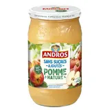 Andros Purée de pomme sans sucres ajoutés, 730g